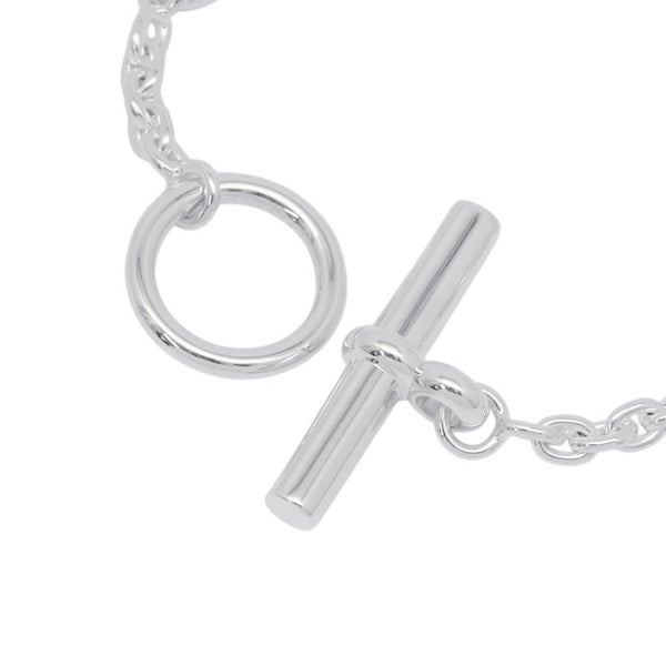 エルメス ブレスレット シェーヌダンクル ファランドール SV925シルバー サイズST HERMES ジュエリー