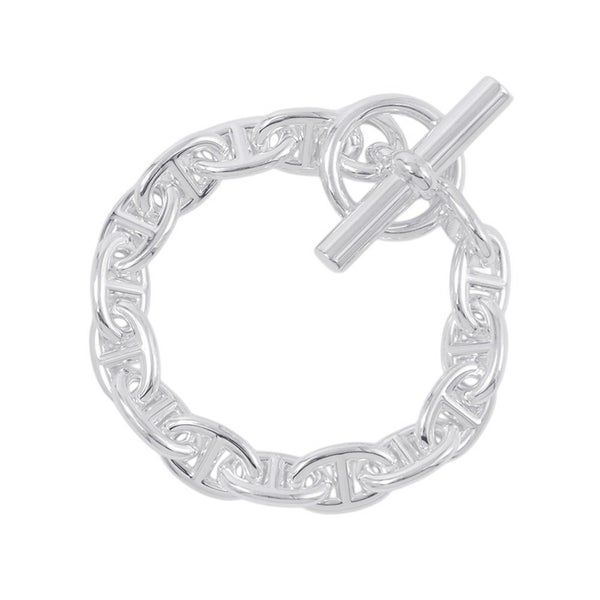 エルメス ブレスレット シェーヌダンクルPM 15コマ SV925シルバー HERMES ジュエリー