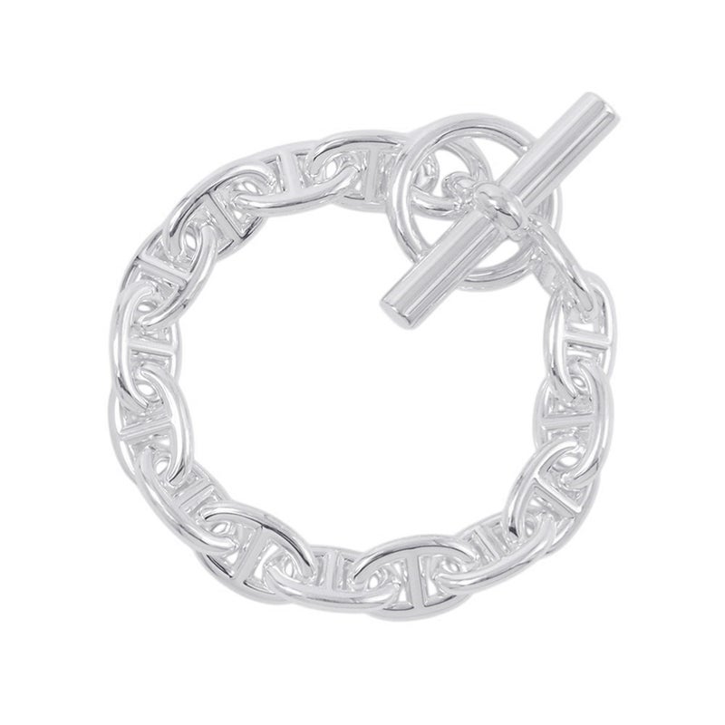 エルメス ブレスレット シェーヌダンクルPM 15コマ SV925シルバー HERMES ジュエリー