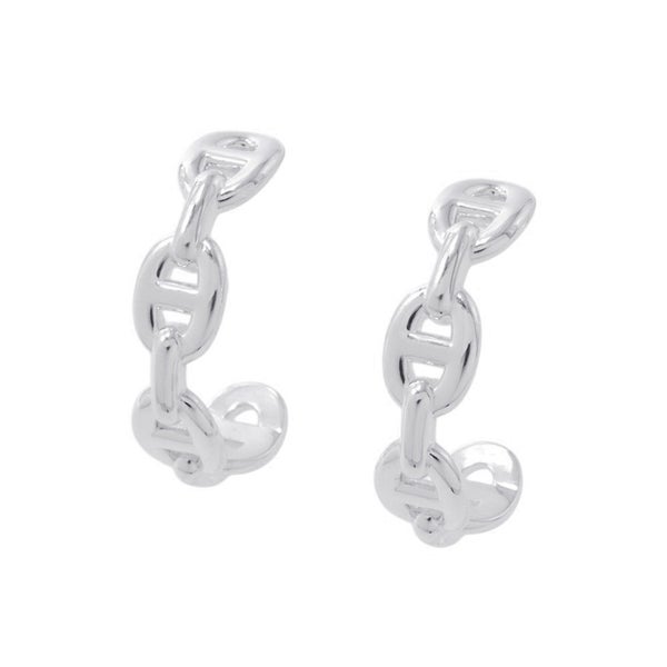 エルメス ピアス シェーヌダンクル アンシェネ TPM SV925シルバー HERMES ジュエリー