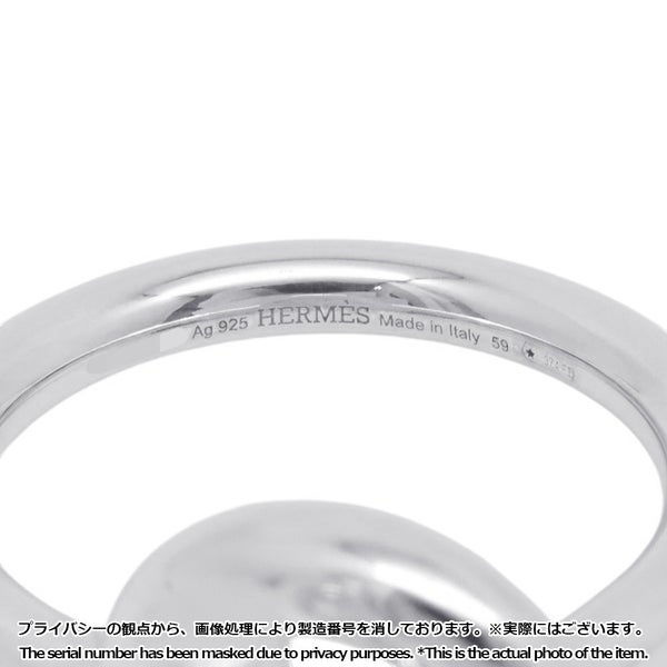 エルメス リング エシャペ MM Echapee SV925シルバー リングサイズ59 HERMES ジュエリー 指輪