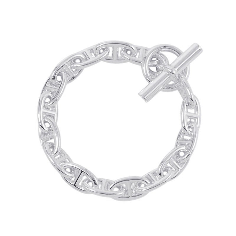 エルメス ブレスレット シェーヌダンクルGM 16コマ SV925シルバー HERMES ジュエリー