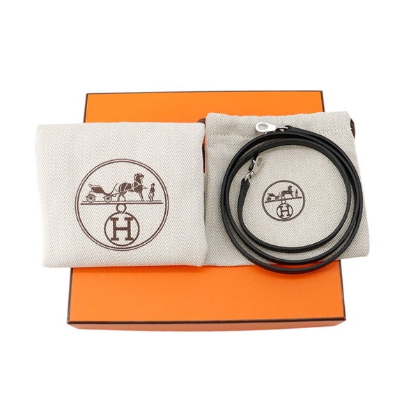 エルメス ハンドバッグ ミニケリー2 外縫いブラック/シルバー金具 エプソン K刻印 ２wayショルダー 黒