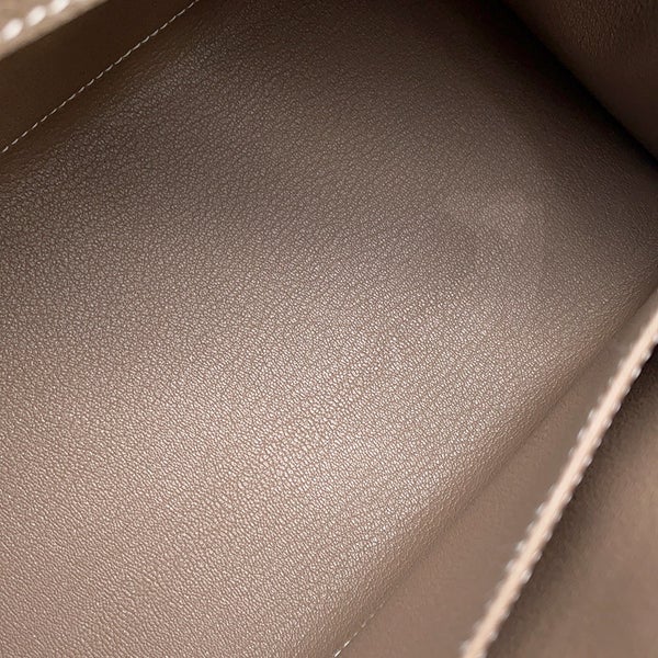 エルメス バーキン25 セリエ エトゥープ/ゴールド金具 エプソン W刻印 HERMES Birkin ハンドバッグ