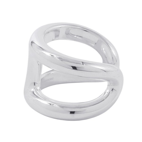 エルメス リング オスモズGM Osmose SV925シルバー リングサイズ53 HERMES ジュエリー 指輪