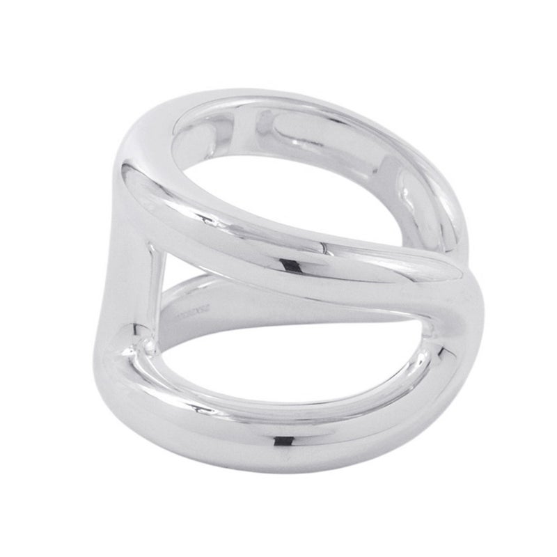 エルメス リング オスモズGM Osmose SV925シルバー リングサイズ53 HERMES ジュエリー 指輪