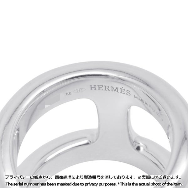 エルメス リング オスモズGM Osmose SV925シルバー リングサイズ53 HERMES ジュエリー 指輪