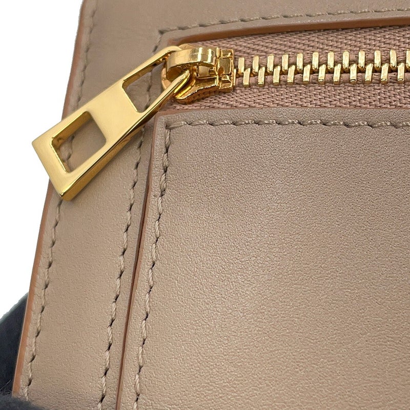 ロエベ 長財布 アナグラム ペブル コンティネンタル ウォレット CANBACWX01 LOEWE ベージュ