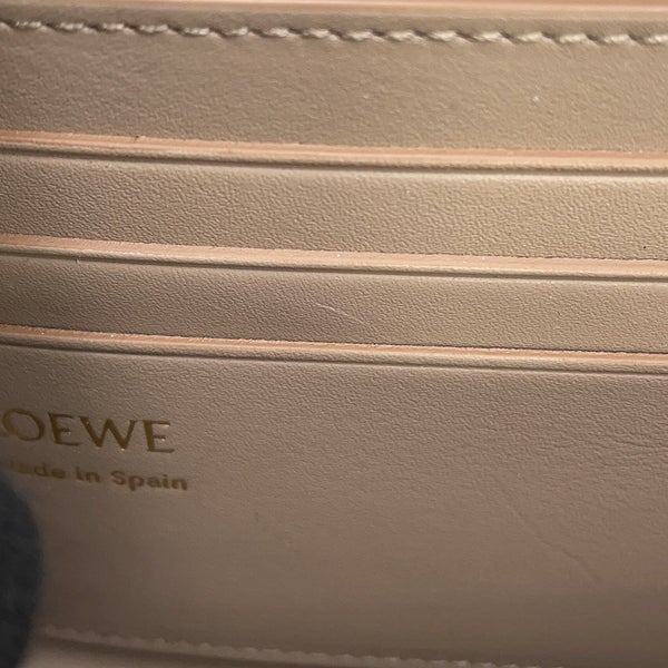 ロエベ 長財布 アナグラム ペブル コンティネンタル ウォレット CANBACWX01 LOEWE ベージュ