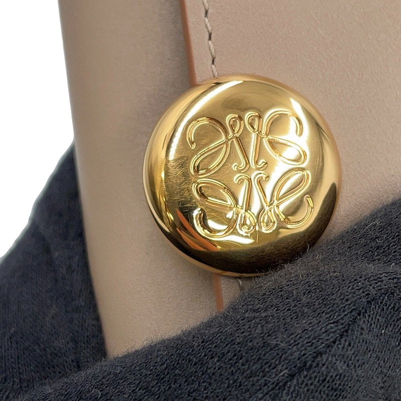 ロエベ 長財布 アナグラム ペブル コンティネンタル ウォレット CANBACWX01 LOEWE ベージュ