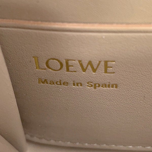 ロエベ 長財布 アナグラム ペブル コンティネンタル ウォレット CANBACWX01 LOEWE ベージュ
