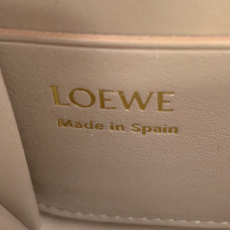 ロエベ 長財布 アナグラム ペブル コンティネンタル ウォレット CANBACWX01 LOEWE ベージュ
