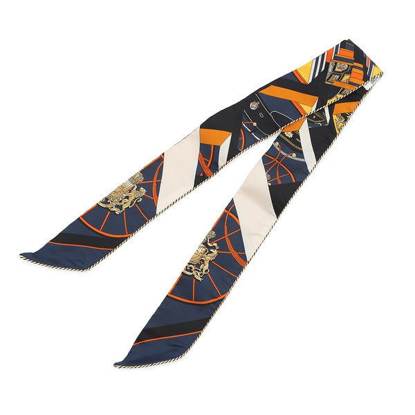 エルメス スカーフ ツイリー スプリングスプリング バーグ Springs Springs Bague HERMES シルクツイル 2022年秋冬