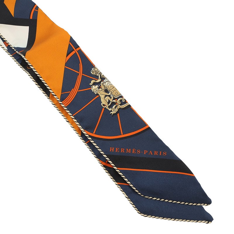 エルメス スカーフ ツイリー スプリングスプリング バーグ Springs Springs Bague HERMES シルクツイル 2022年秋冬