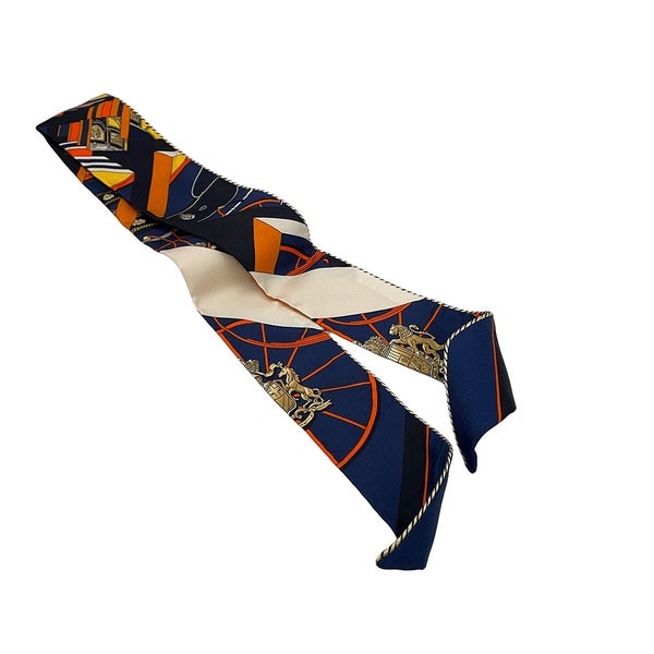 エルメス スカーフ ツイリー スプリングスプリング バーグ Springs Springs Bague HERMES シルクツイル 2022年秋冬