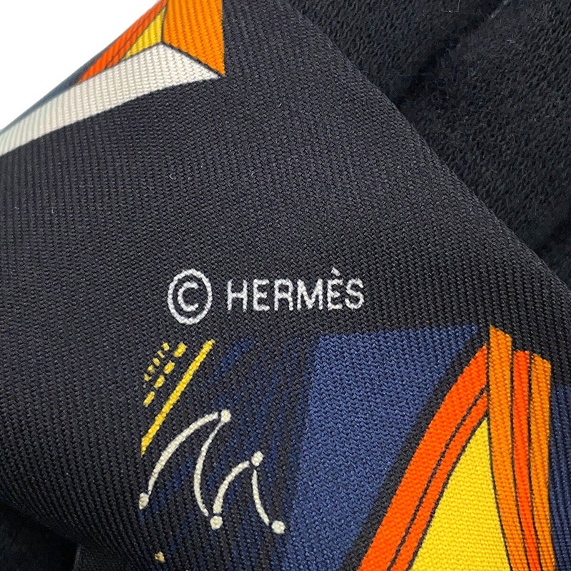 エルメス スカーフ ツイリー スプリングスプリング バーグ Springs Springs Bague HERMES シルクツイル 2022年秋冬