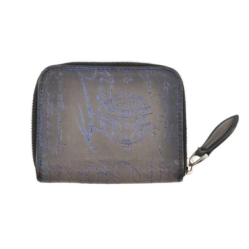 ベルルッティ コインケース カリグラフィ アメジストパティーヌ ラウンドジップ コインケース レザー Berluti メンズ