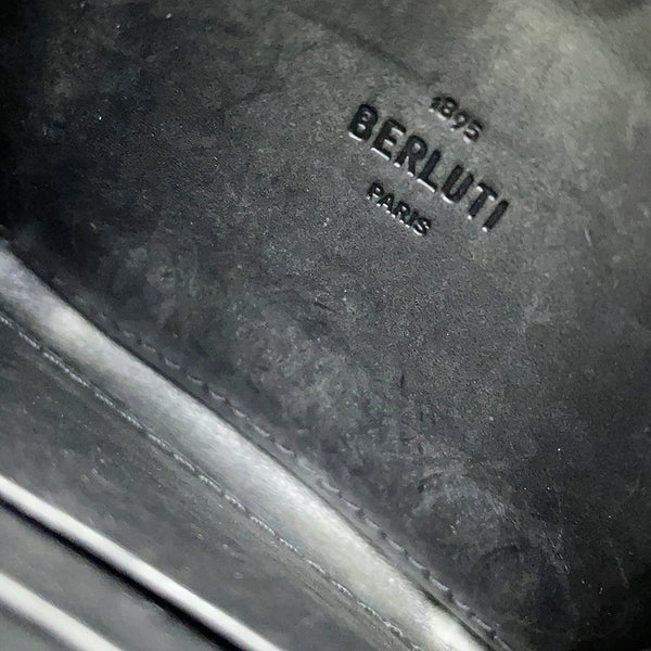 ベルルッティ コインケース カリグラフィ アメジストパティーヌ ラウンドジップ コインケース レザー Berluti メンズ