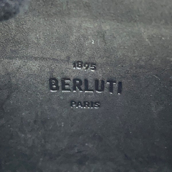 ベルルッティ コインケース カリグラフィ アメジストパティーヌ ラウンドジップ コインケース レザー Berluti メンズ