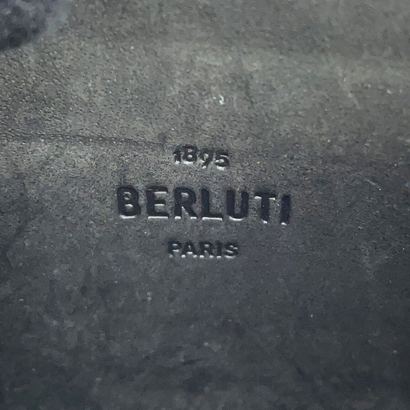 ベルルッティ コインケース カリグラフィ アメジストパティーヌ ラウンドジップ コインケース レザー Berluti メンズ