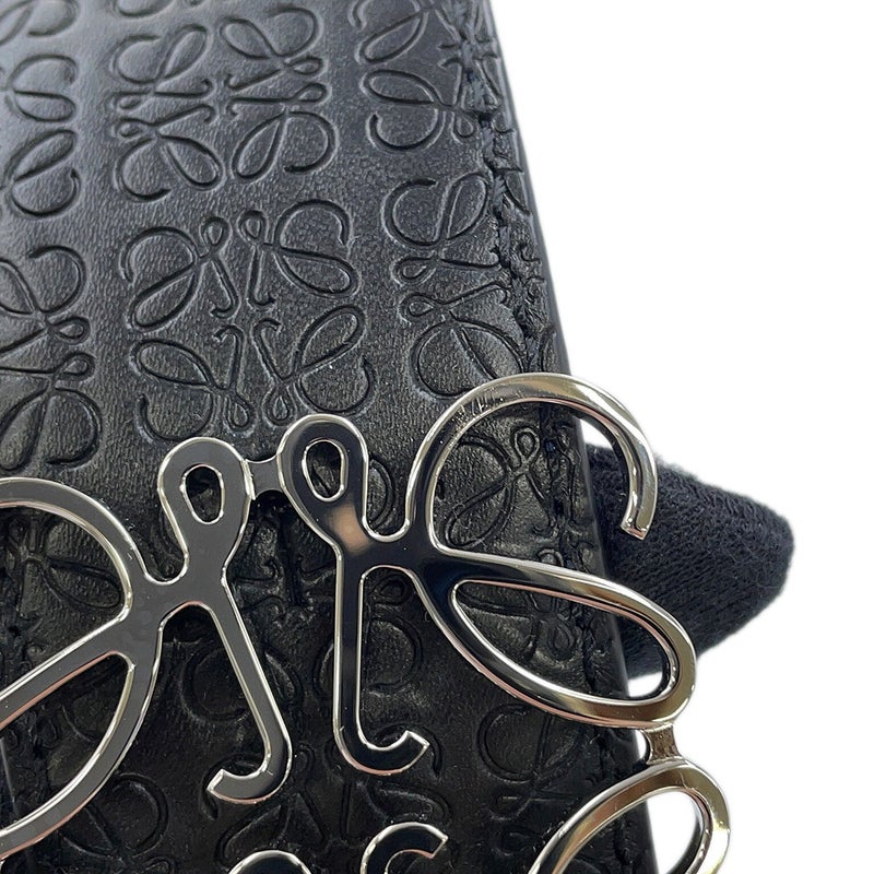 ロエベ ベルト リピートアナグラム リバーシブル サイズ85 LOEWE 黒