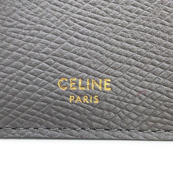 セリーヌ カードケース ジップ付きカードホルダー カーフレザー 10B683BEL CELINE