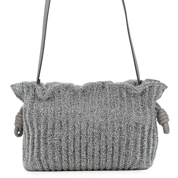 ロエベ ショルダーバッグ フラメンコ クラッチ ミニ レザー LOEWE