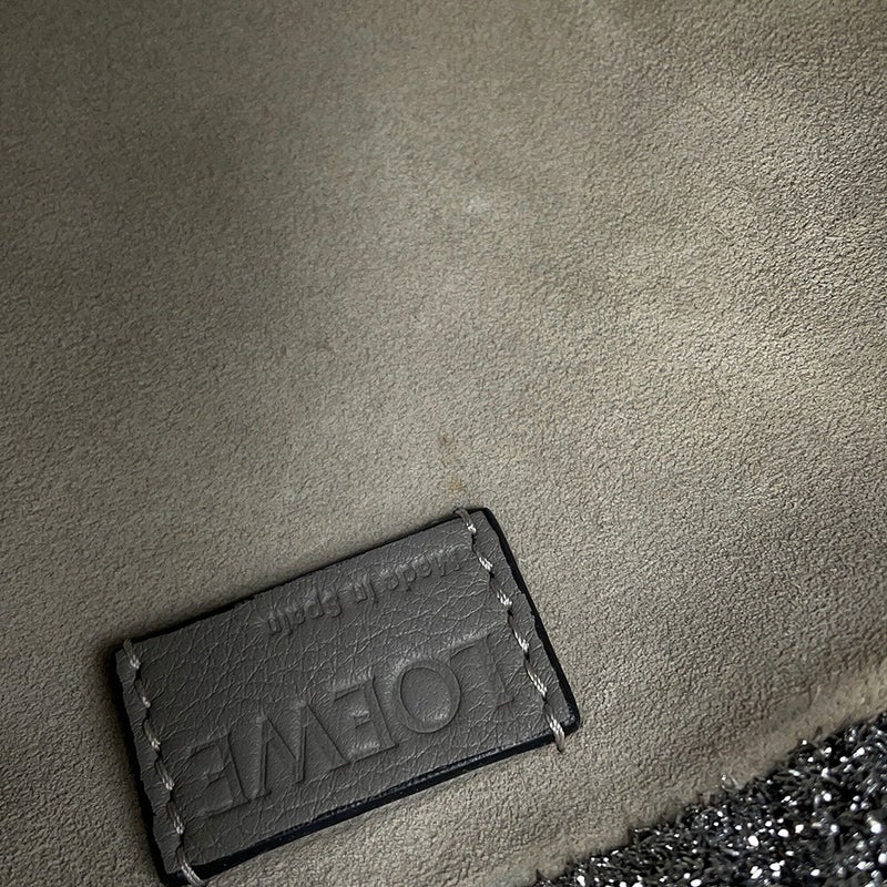 ロエベ ショルダーバッグ フラメンコ クラッチ ミニ レザー LOEWE