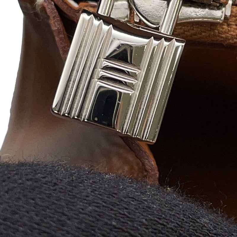 エルメス 長財布 ケリーウォレット ロング ゴールド/シルバー金具 エプソン B刻印 財布