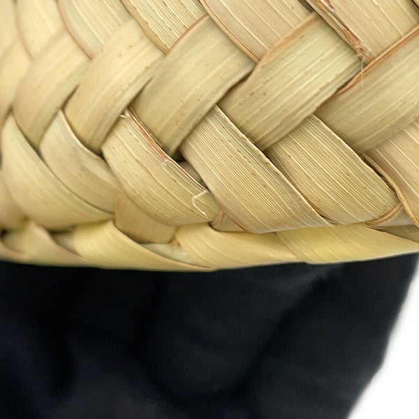 ロエベ ハンドバッグ アナグラム バスケットバッグ スモール ラフィア レザー 327.02.S93 LOEWE カゴバッグ