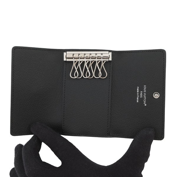 ルイヴィトン キーケース モノグラム・エクリプス ミュルティクレ6 M82603 LOUIS VUITTON 黒 ブラック