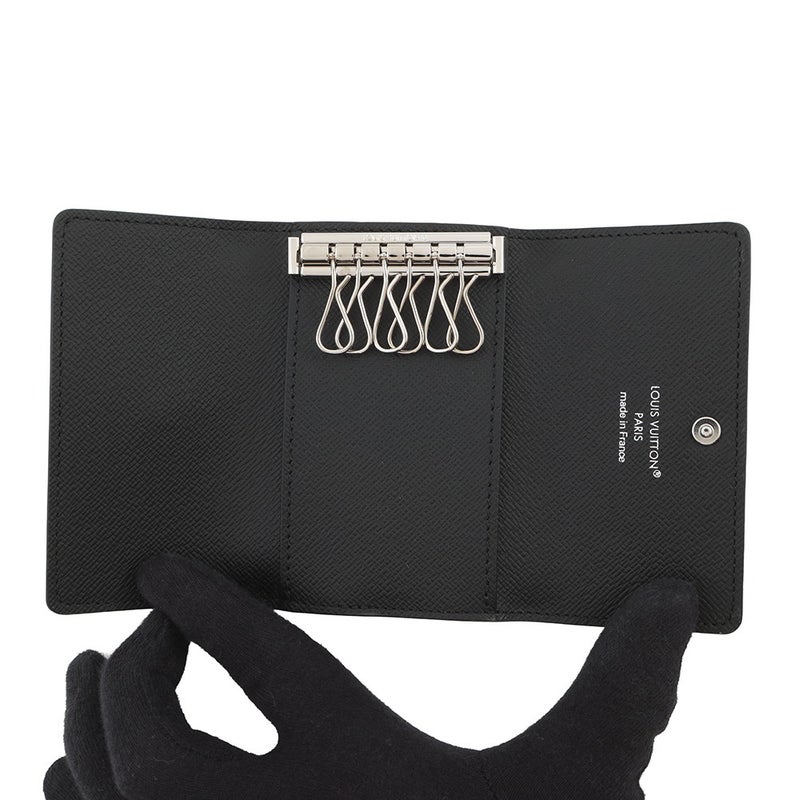 ルイヴィトン キーケース モノグラム・エクリプス ミュルティクレ6 M82603 LOUIS VUITTON 黒 ブラック