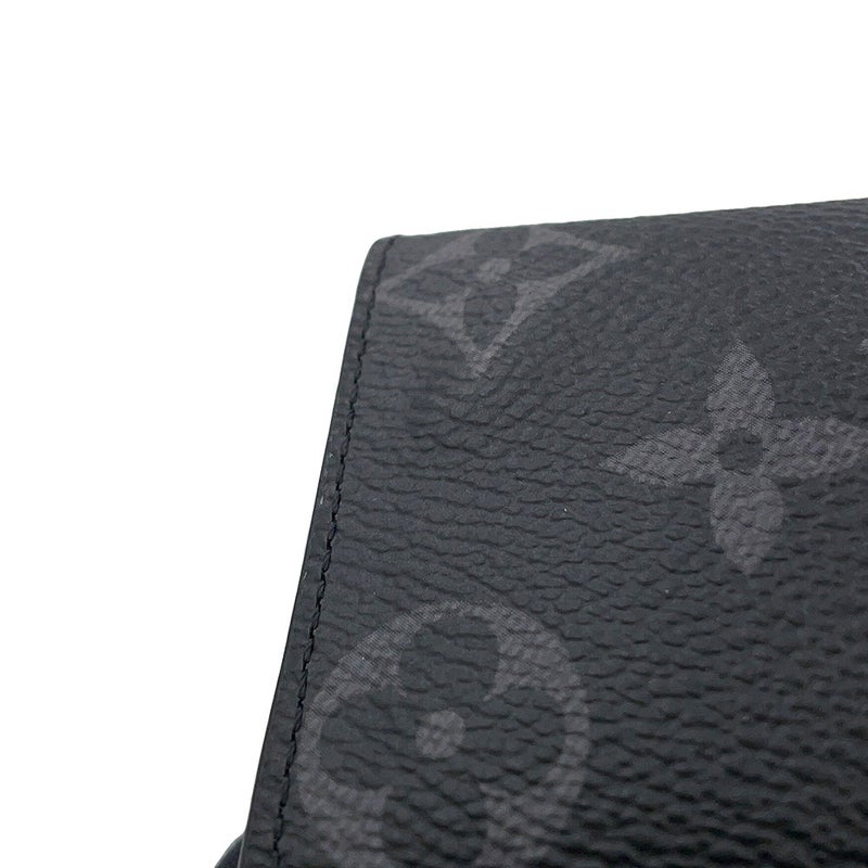 ルイヴィトン キーケース モノグラム・エクリプス ミュルティクレ6 M82603 LOUIS VUITTON 黒 ブラック