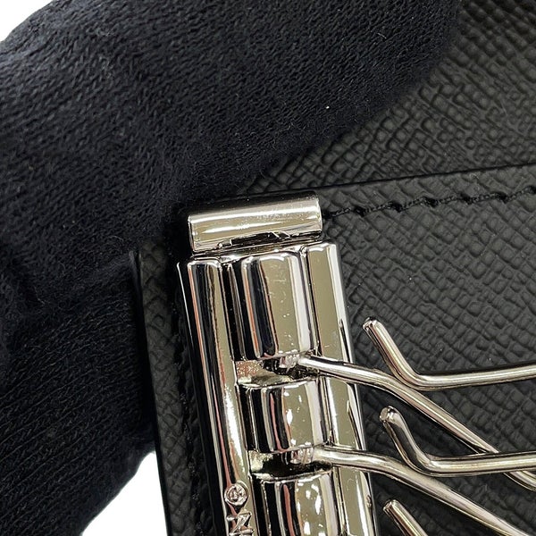 ルイヴィトン キーケース モノグラム・エクリプス ミュルティクレ6 M82603 LOUIS VUITTON 黒 ブラック
