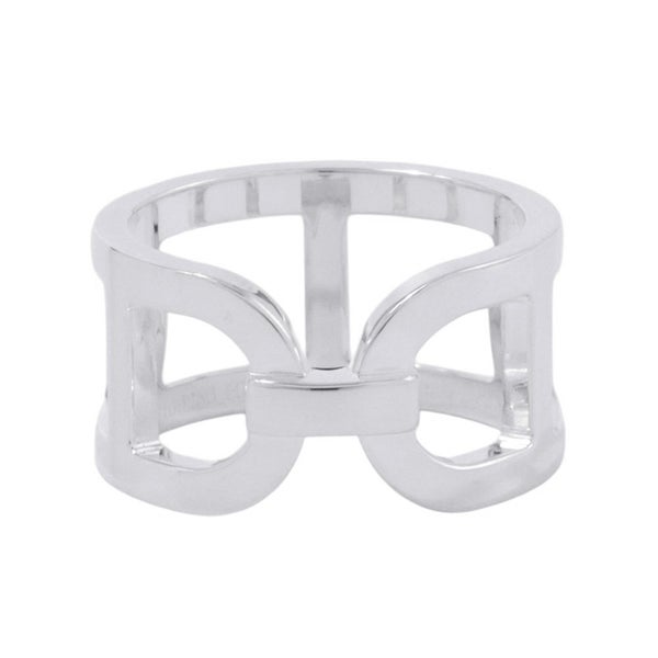 エルメス リング エヴァー シェーヌダンクルMM SV925シルバー リングサイズ53 HERMES ジュエリー 指輪