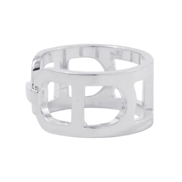 エルメス リング エヴァー シェーヌダンクルMM SV925シルバー リングサイズ53 HERMES ジュエリー 指輪