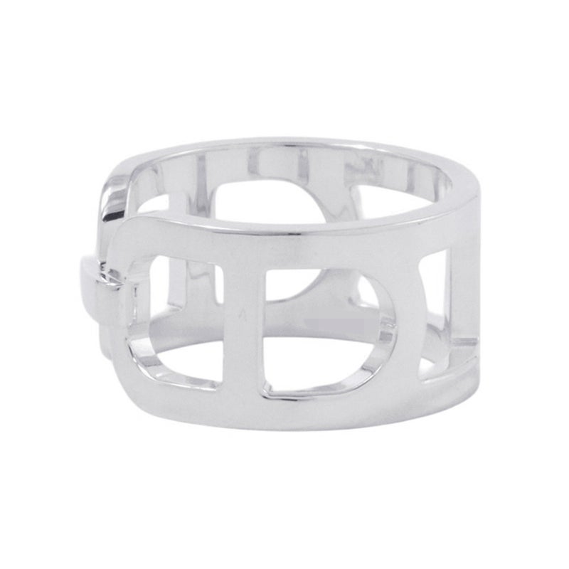 エルメス リング エヴァー シェーヌダンクルMM SV925シルバー リングサイズ53 HERMES ジュエリー 指輪