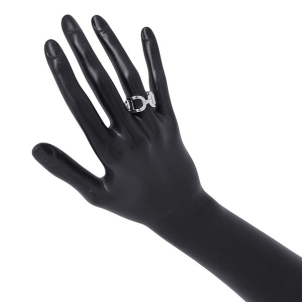 エルメス リング エヴァー シェーヌダンクルMM SV925シルバー リングサイズ53 HERMES ジュエリー 指輪