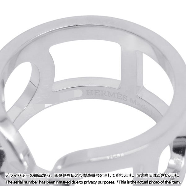 エルメス リング エヴァー シェーヌダンクルMM SV925シルバー リングサイズ53 HERMES ジュエリー 指輪