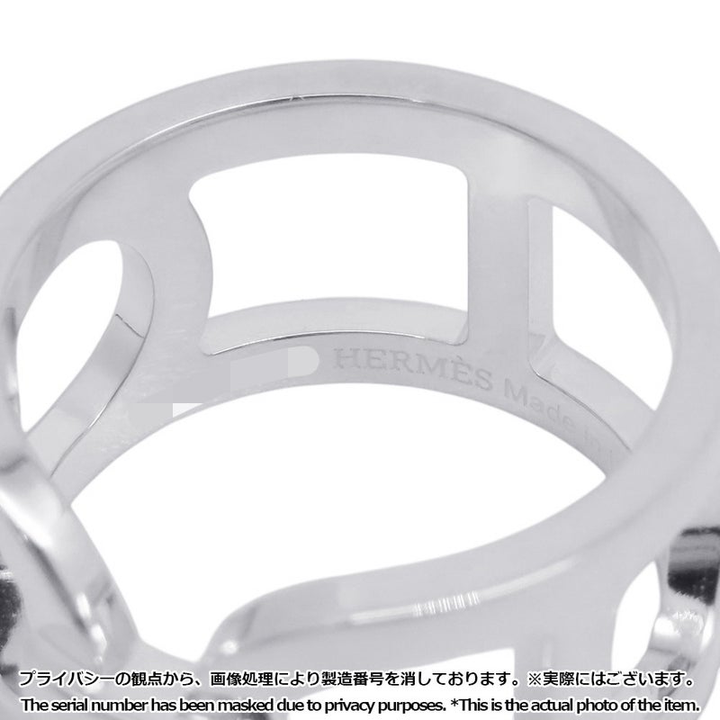 エルメス リング エヴァー シェーヌダンクルMM SV925シルバー リングサイズ53 HERMES ジュエリー 指輪