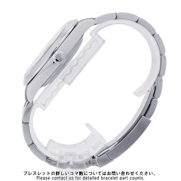 ロレックス デイトジャスト41 ランダムシリアル ルーレット 126300 ROLEX 腕時計 ミントグリーン文字盤