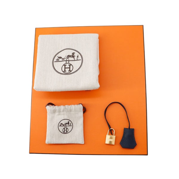 エルメス バーキン25 ブルーアビス/ゴールド金具 トゴ K刻印 HERMES Birkin ハンドバッグ