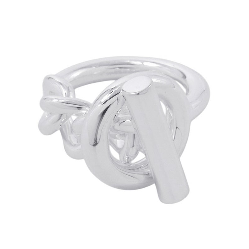 エルメス リング クロワゼットGM SV925シルバー リングサイズ55 HERMES ジュエリー 指輪