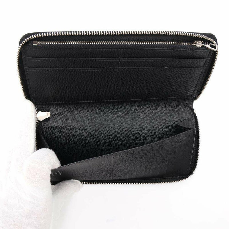 ルイヴィトン 長財布 ダミエ・グラフィット ジッピーウォレット・ヴェルティカル N63095 ブラック 黒