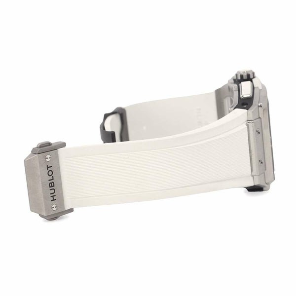 ウブロ スピリット オブ ビッグ・バン チタニウム ホワイト 日本限定 601NE.0172.LR.JPN17 HUBLOT シルバー/スケルトン文字盤