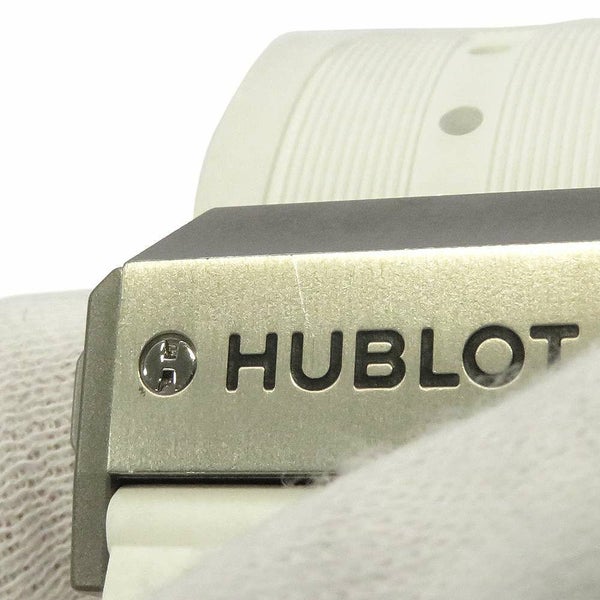 ウブロ スピリット オブ ビッグ・バン チタニウム ホワイト 日本限定 601NE.0172.LR.JPN17 HUBLOT シルバー/スケルトン文字盤