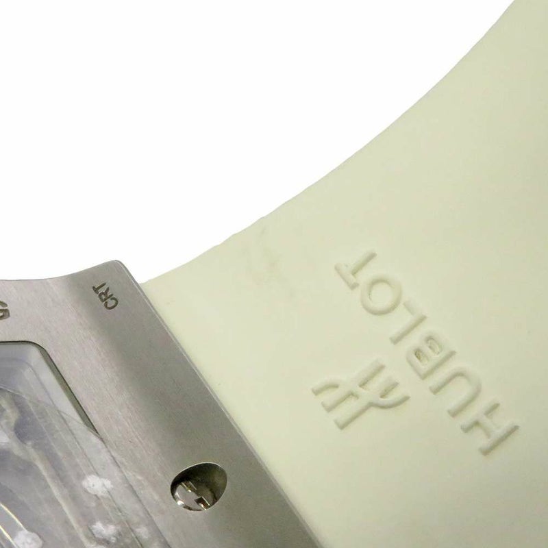 ウブロ スピリット オブ ビッグ・バン チタニウム ホワイト 日本限定 601NE.0172.LR.JPN17 HUBLOT シルバー/スケルトン文字盤