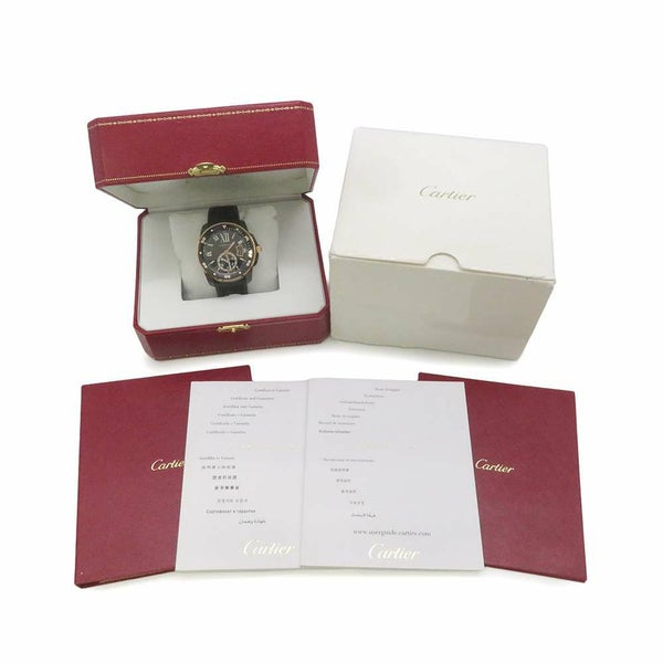 カルティエ カリブル ドゥ カルティエ ダイバー W2CA0004 Cartier 腕時計 黒文字盤