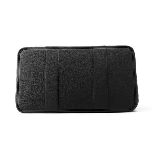 エルメス トートバッグ ネオ・ガーデン41 ヴォヤージュ ブラック/シルバー金具 トワルミリタリー /ネゴンダ K刻印 黒