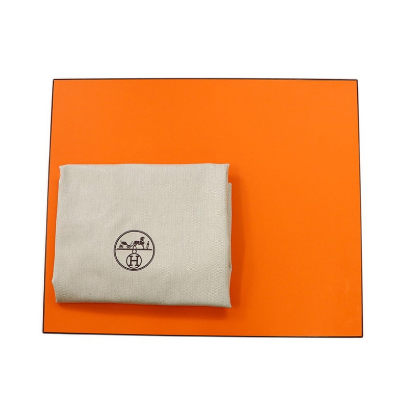 エルメス トートバッグ ネオ・ガーデン41 ヴォヤージュ ブラック/シルバー金具 トワルミリタリー /ネゴンダ K刻印 黒